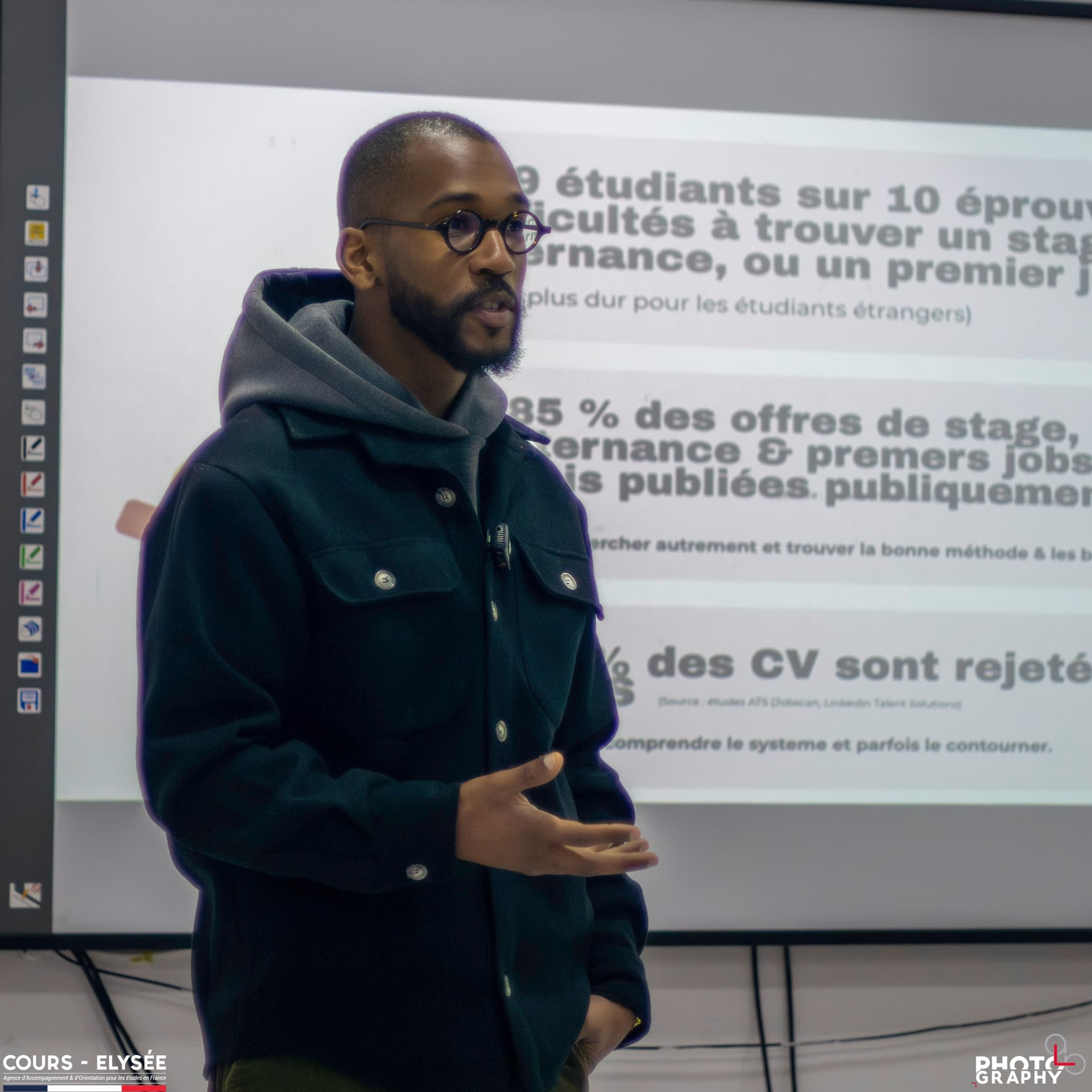 Présence de Hi Interns lors d'un forum universitaire 3