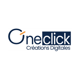 Logo Oneclick Créations Digitales Maroc